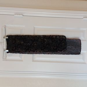 Sheer Velveteen Scarf